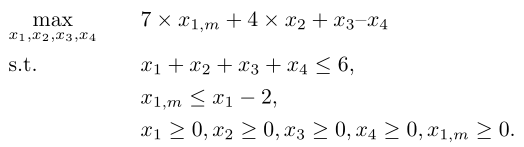 mixed integer linear assignment problems