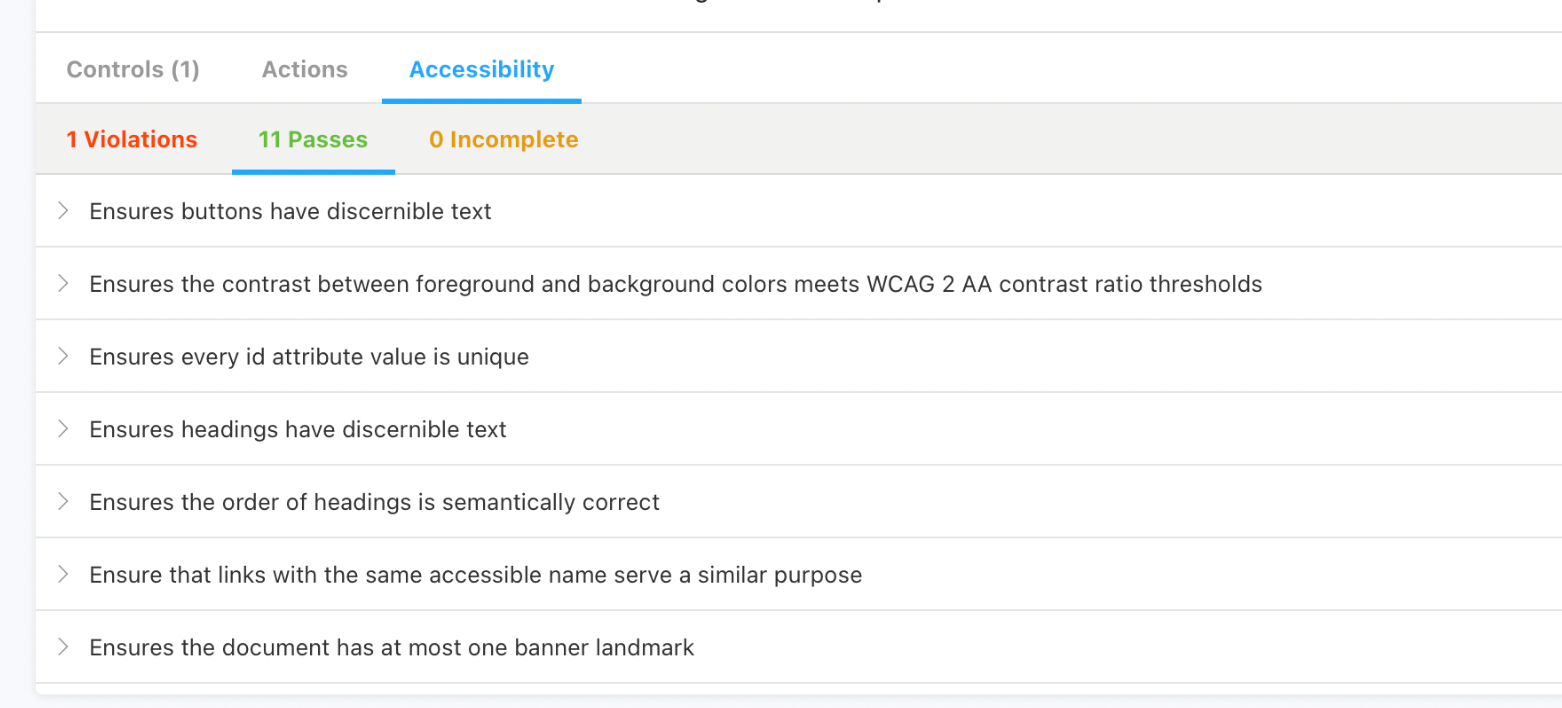 Web Accessibility at QIMA
